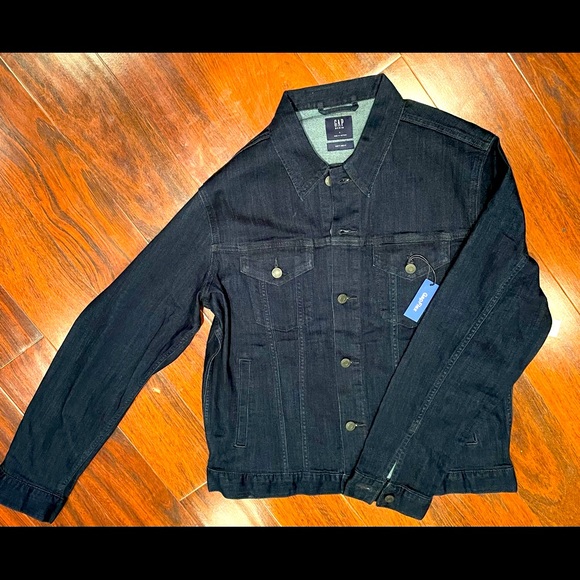 Deep Blue Gap Brand Flex Denim jacket. - Picture 3 of 3
